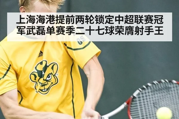 上海海港提前两轮锁定中超联赛冠军武磊单赛季二十七球荣膺射手王